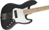 SQUIER Contemporary Active Jazz Bass® HH Maple Fingerboard Flat Black