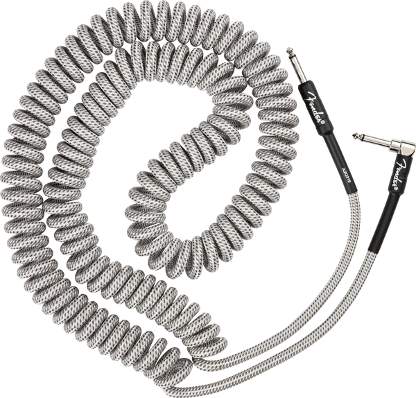 FENDER Professional Coil Cable 30' White Tweed