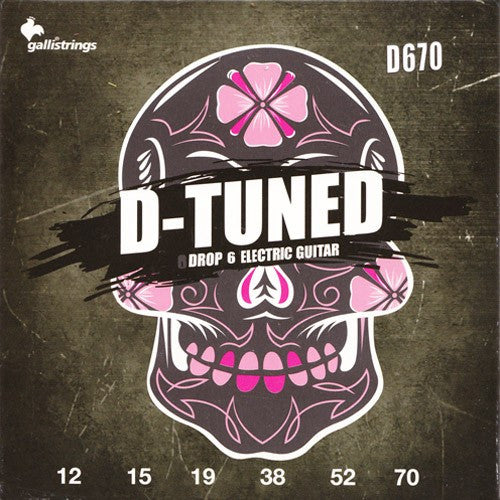 GALLI D670 Set 6 Corde Chitarra Elettrica D Tuned - La Pietra Music Planet