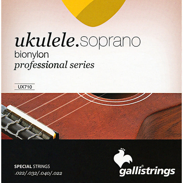 GALLI Ux710 Corde Ukulele Soprano - La Pietra Music Planet