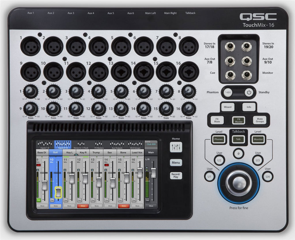QSC TouchMix 16 - La Pietra Music Planet