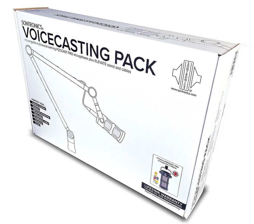 Sontronics Voicecasting Pack Gold