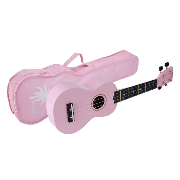 SOUNDSATION Muk10 Ukulele Rosa Con Borsa