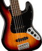 SQUIER Affinity Series™ Jazz Bass® V Laurel Fingerboard Black Pickguard 3-Color Sunburst