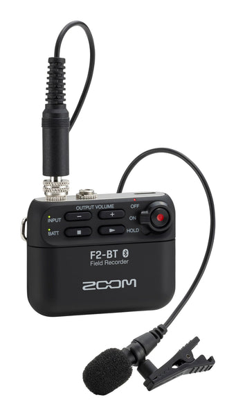 ZOOM F2BT - field recorder Bluetooth + Microfono lavalier